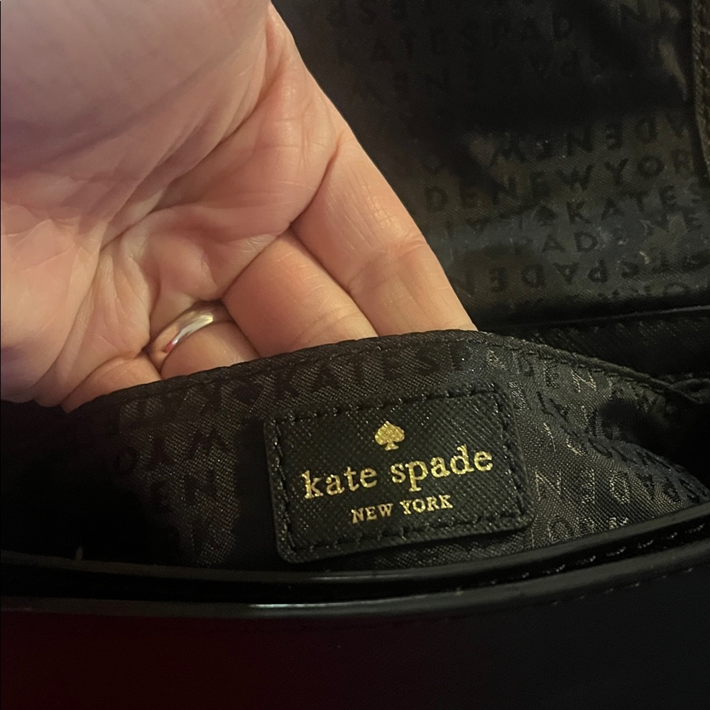 Kate Spade Carsen Newbury Lane Red and Black Plaid Small Crossbody Bag - Picture 8 of 12